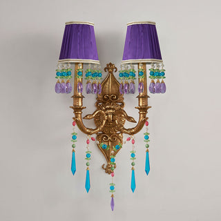 Renerella Applique murale paon en cristal