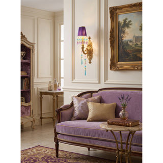 Renerella Applique murale paon en cristal