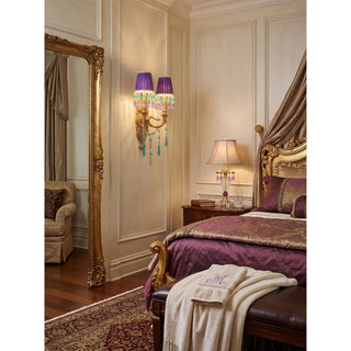 Renerella Applique murale paon en cristal