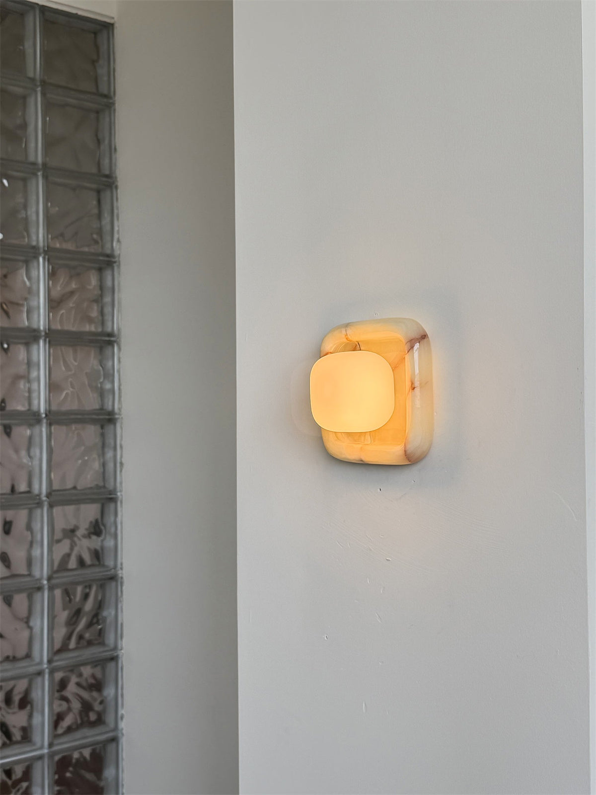 Velararia Applique murale en onyx