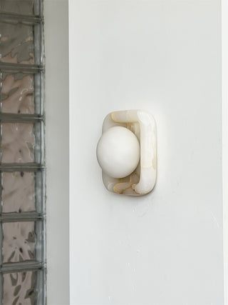 Velararia Applique murale en onyx