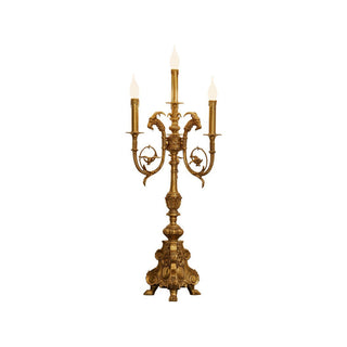 Lumiia Lampe de table chandelier en laiton