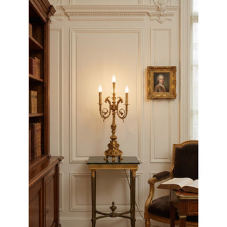 Lumiia Lampe de table chandelier en laiton