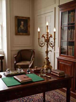 Lumiia Lampe de table chandelier en laiton