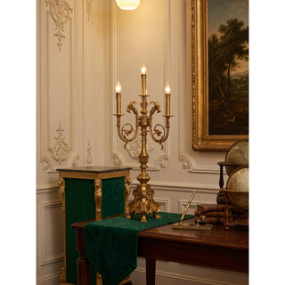 Lumiia Lampe de table chandelier en laiton