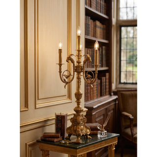 Lumiia Lampe de table chandelier en laiton