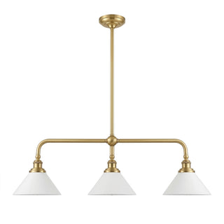 Oriivaria Lustre en Laiton à L'Élégance 3 Têtes