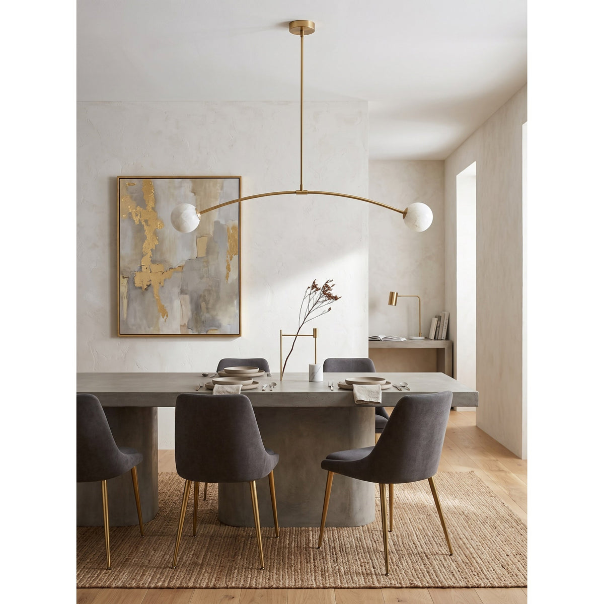 Lumisenne Suspension en albâtre