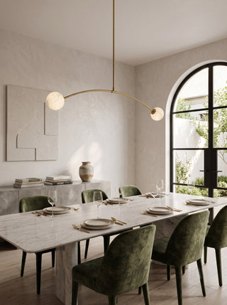 Lumisenne Suspension en albâtre