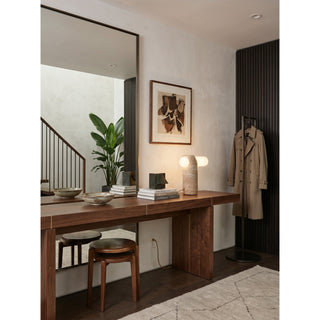Marwen Lampe de Table en Travertin