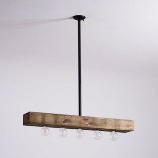 Siraen Lustre en Bois d'Île