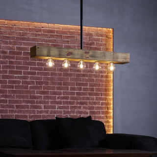 Siraen Lustre en Bois d'Île