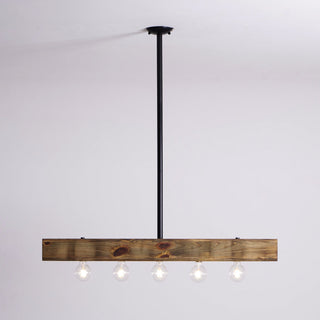Siraen Lustre en Bois d'Île