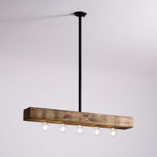 Siraen Lustre en Bois d'Île