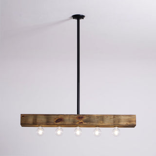 Siraen Lustre en Bois d'Île