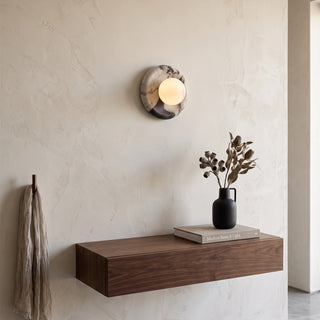 Avenoeria Applique murale en marbre et albâtre