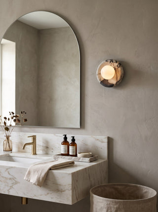 Avenoeria Applique murale en marbre et albâtre