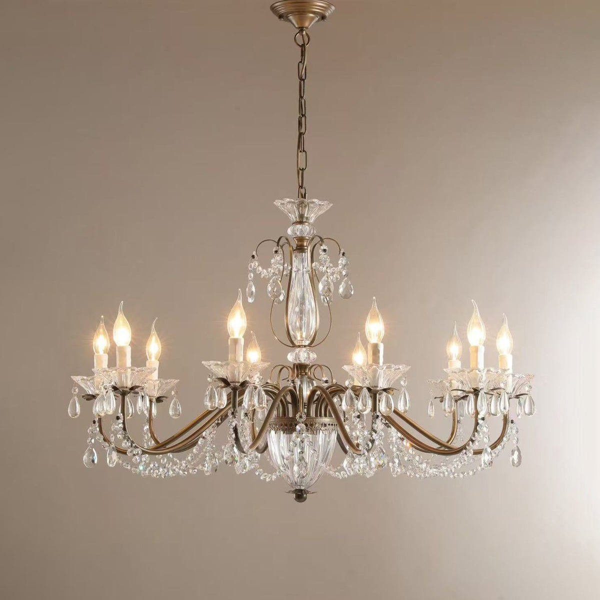 Venatici Lustre en Cristal