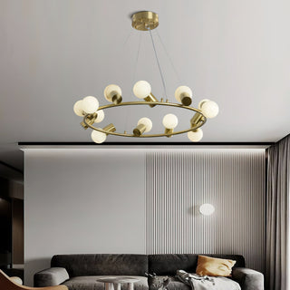 Nyphaiel Lustre Postmoderne De Luxe En Albâtre
