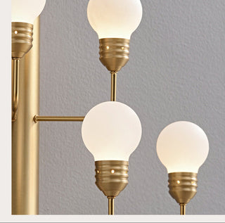 Raggiera Alabaster Globe Wall Sconce-Neutral Decor