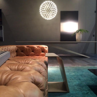Silver Spark Ball Pendant Light-Neutral Decor