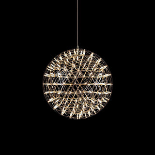 Gold Spark Ball Pendant Light-Neutral Decor