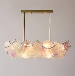 Lustra Lustre Disque de Verre Superposé Ludique