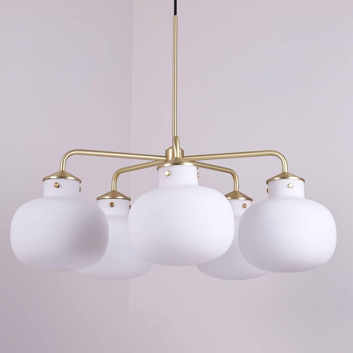 Halo Suspension Contemporaine en Verre