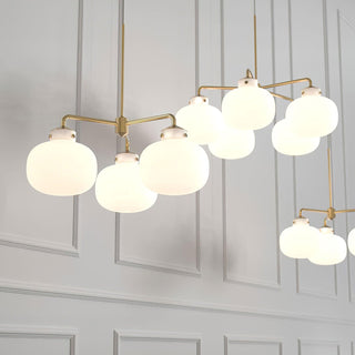 Halo Suspension Contemporaine en Verre