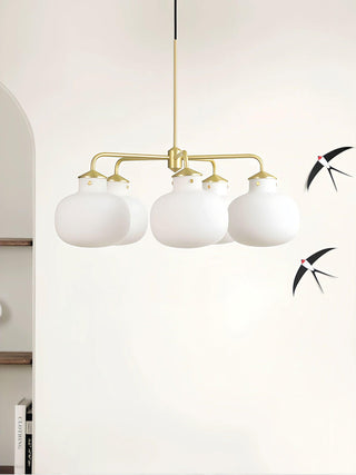 Halo Suspension Contemporaine en Verre