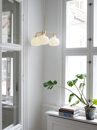 Halo Suspension Contemporaine en Verre