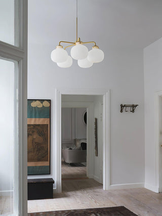 Halo Suspension Contemporaine en Verre