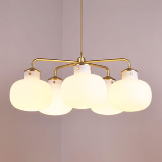 Halo Suspension Contemporaine en Verre