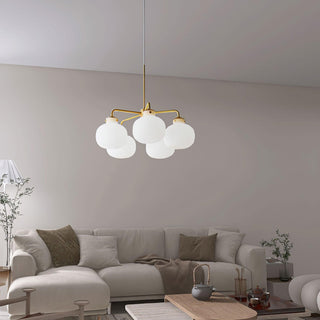 Halo Suspension Contemporaine en Verre