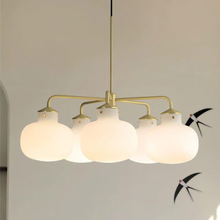 Halo Suspension Contemporaine en Verre