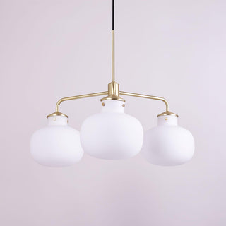 Halo Suspension Contemporaine en Verre