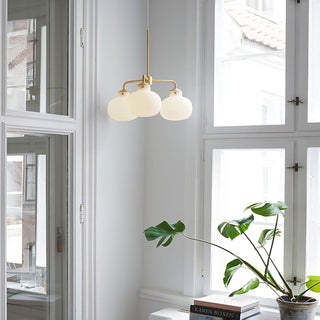 Halo Suspension Contemporaine en Verre