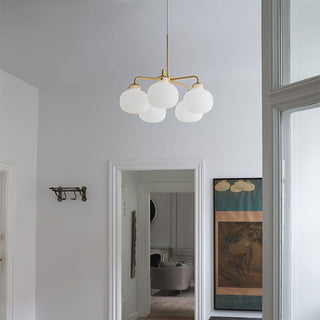 Halo Suspension Contemporaine en Verre