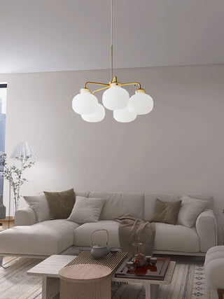 Halo Suspension Contemporaine en Verre