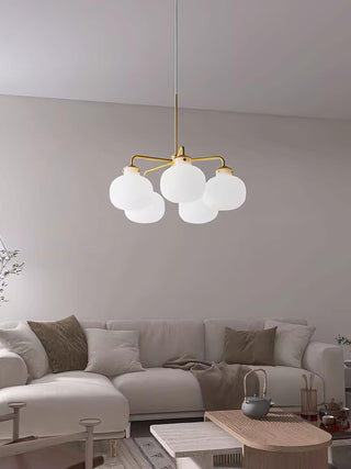 Halo Suspension Contemporaine en Verre