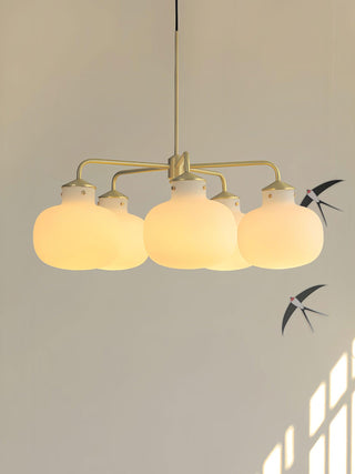 Halo Suspension Contemporaine en Verre
