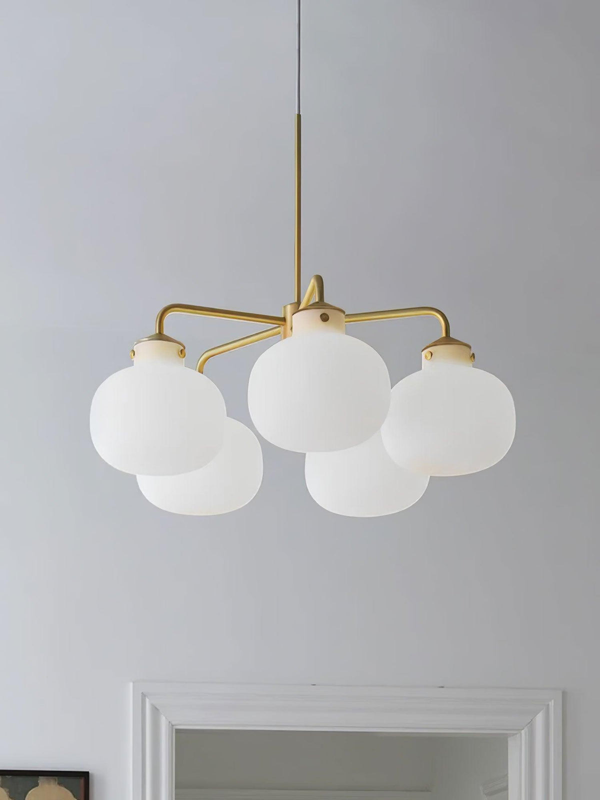 Halo Suspension Contemporaine en Verre