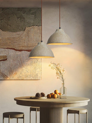 Zandora Suspension Rétro en Céramique et Bois