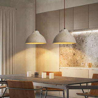 Zandora Suspension Rétro en Céramique et Bois