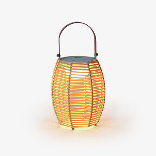 Olraeil Rattan Floor Lantern-Neutral Decor