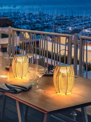 Olraeil Rattan Floor Lantern-Neutral Decor