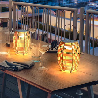 Olraeil Rattan Floor Lantern-Neutral Decor