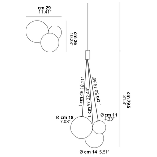 Thalirce Suspension Légèrement Luxueuse