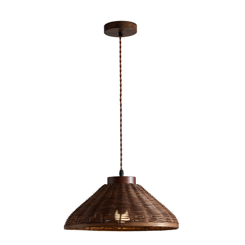 Rasa Pendant Light creating a cozy atmosphere in a lounge area.