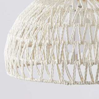 Rattan Arch Swag Pendant Lamp-Neutral Decor